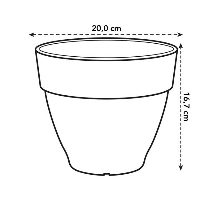 vibia campana rond 20cm living concrete